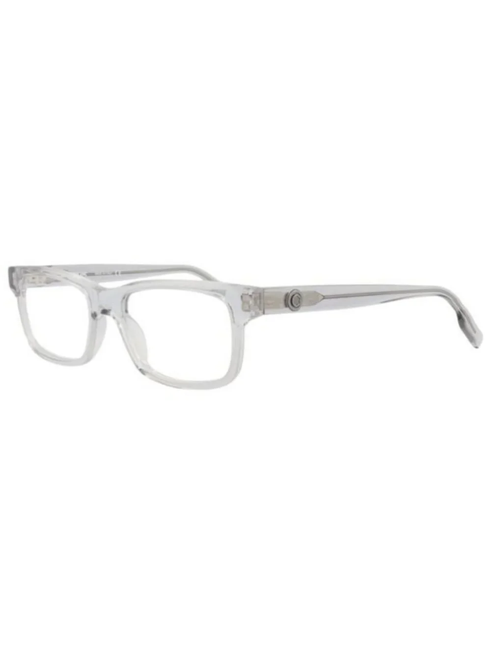 New Montblanc Mens Square/Rectangle Grey Grey Transparent Fashion Designer Eyegl
